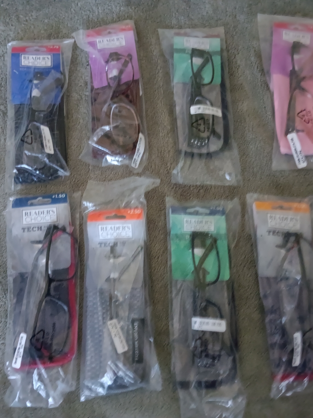 Forster GRANT Black Reading Glasses - Assorted Strengths 12 PC RESELLERS SPECAIL